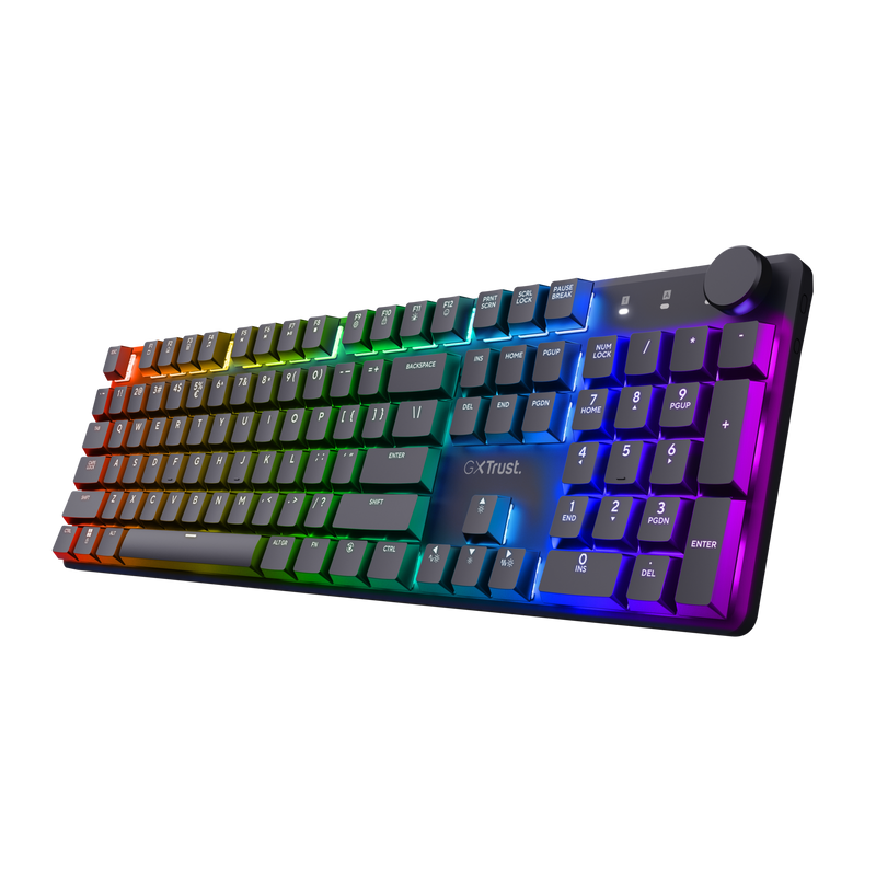 Obrázek TRUST GXT868 TORIX WRLS MECHANICAL KEYBOARD US