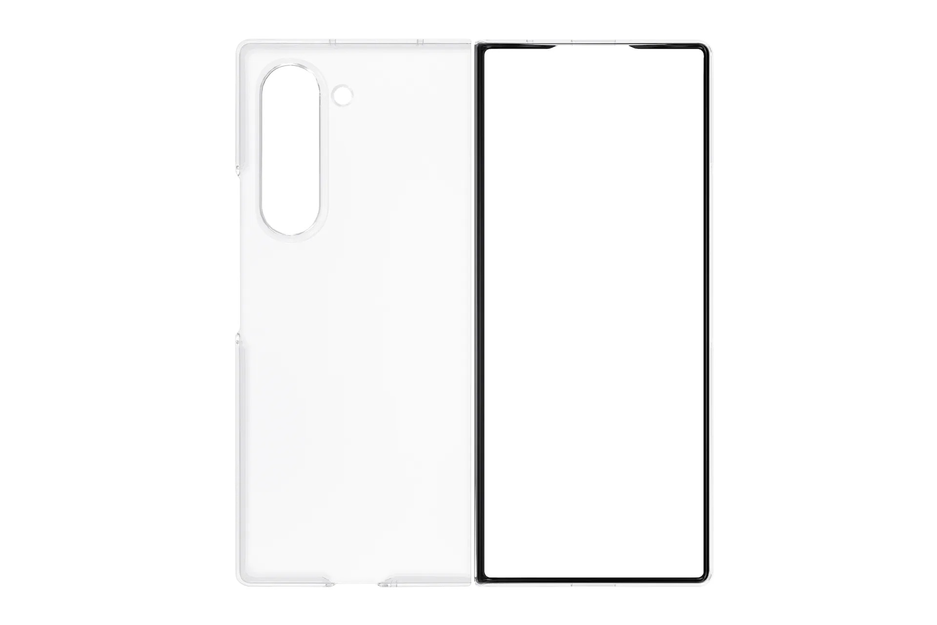 Obrázek Samsung Průhledný zadní kryt pro Fold 6 Transparent