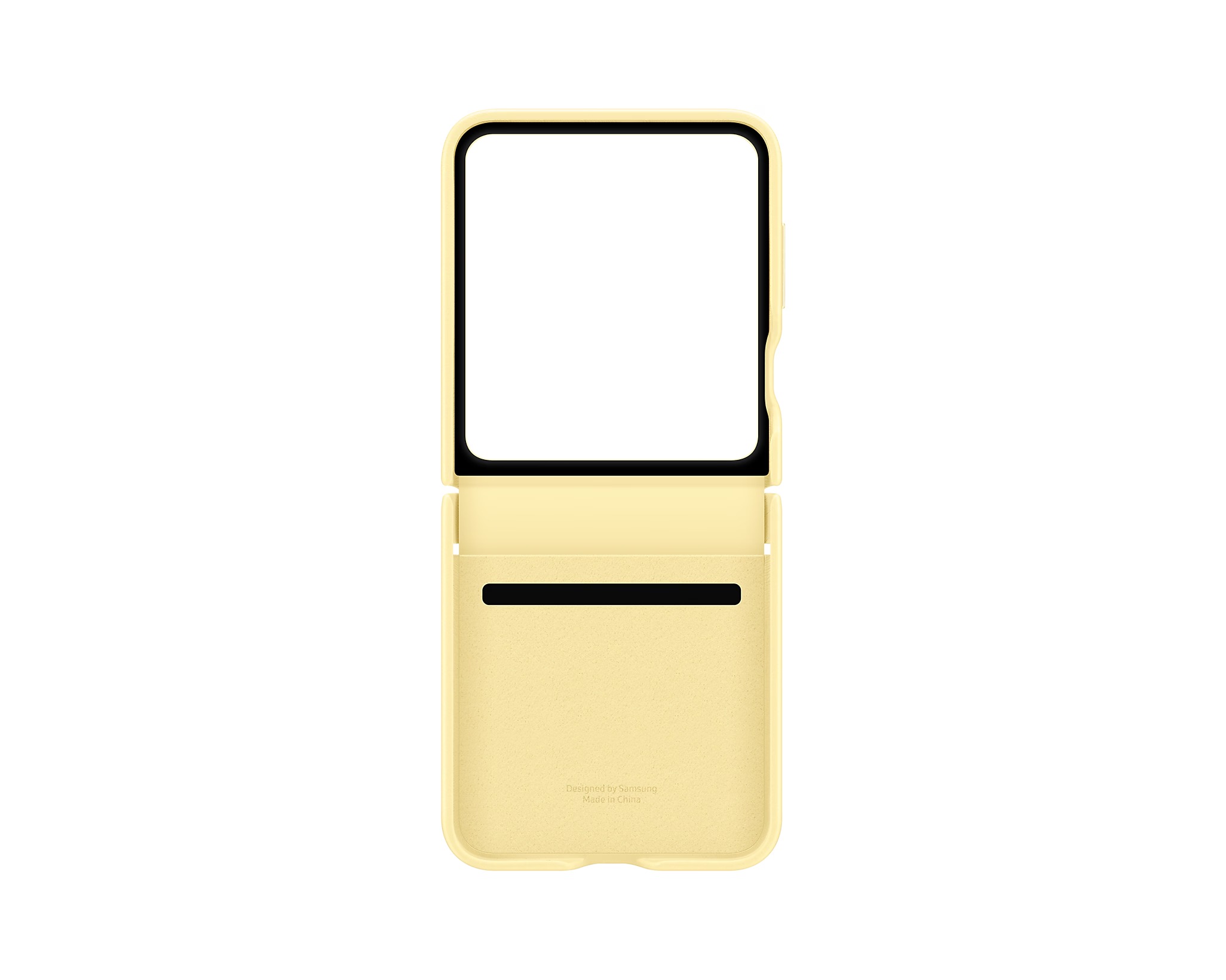 Samsung Ochranný kryt z veganské kůže pro Flip 6 Yellow