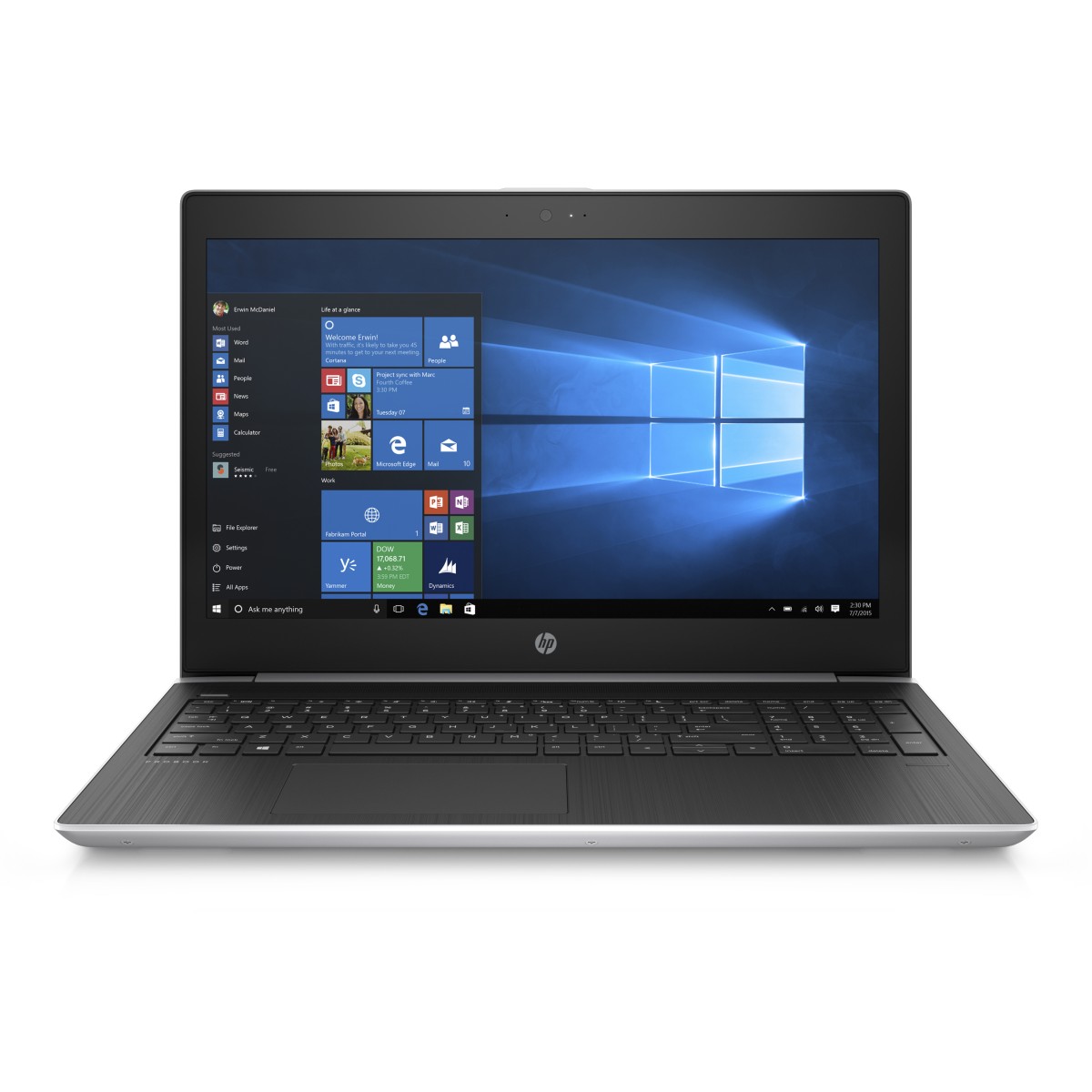 Obrázek HP ProBook 450 G5 Core i5 8250U/8GB/256GB SSD+500GB HDD/15.6 REVITALIZOVANÝ