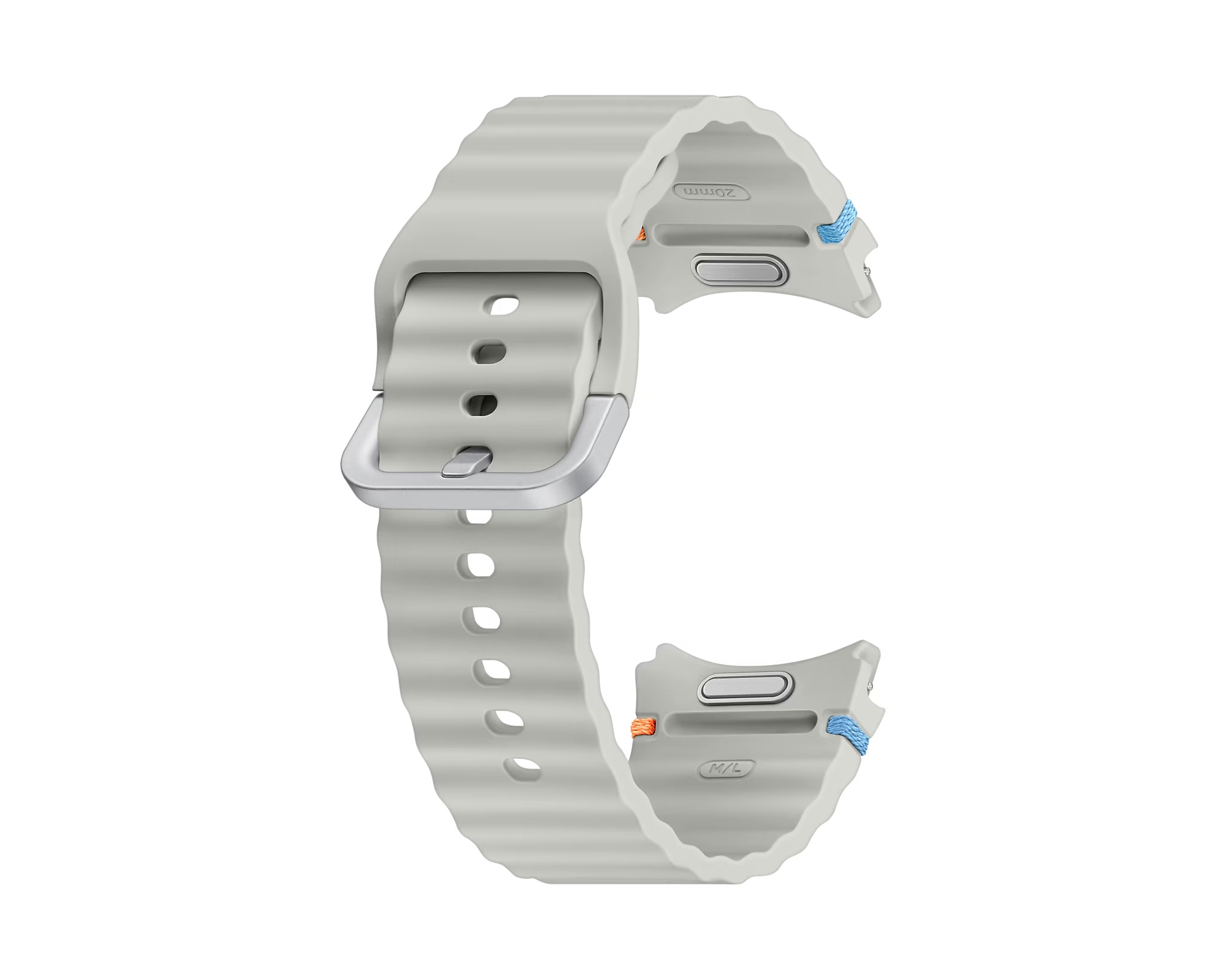 Samsung Sportovní řemínek pro Watch 7 Silver