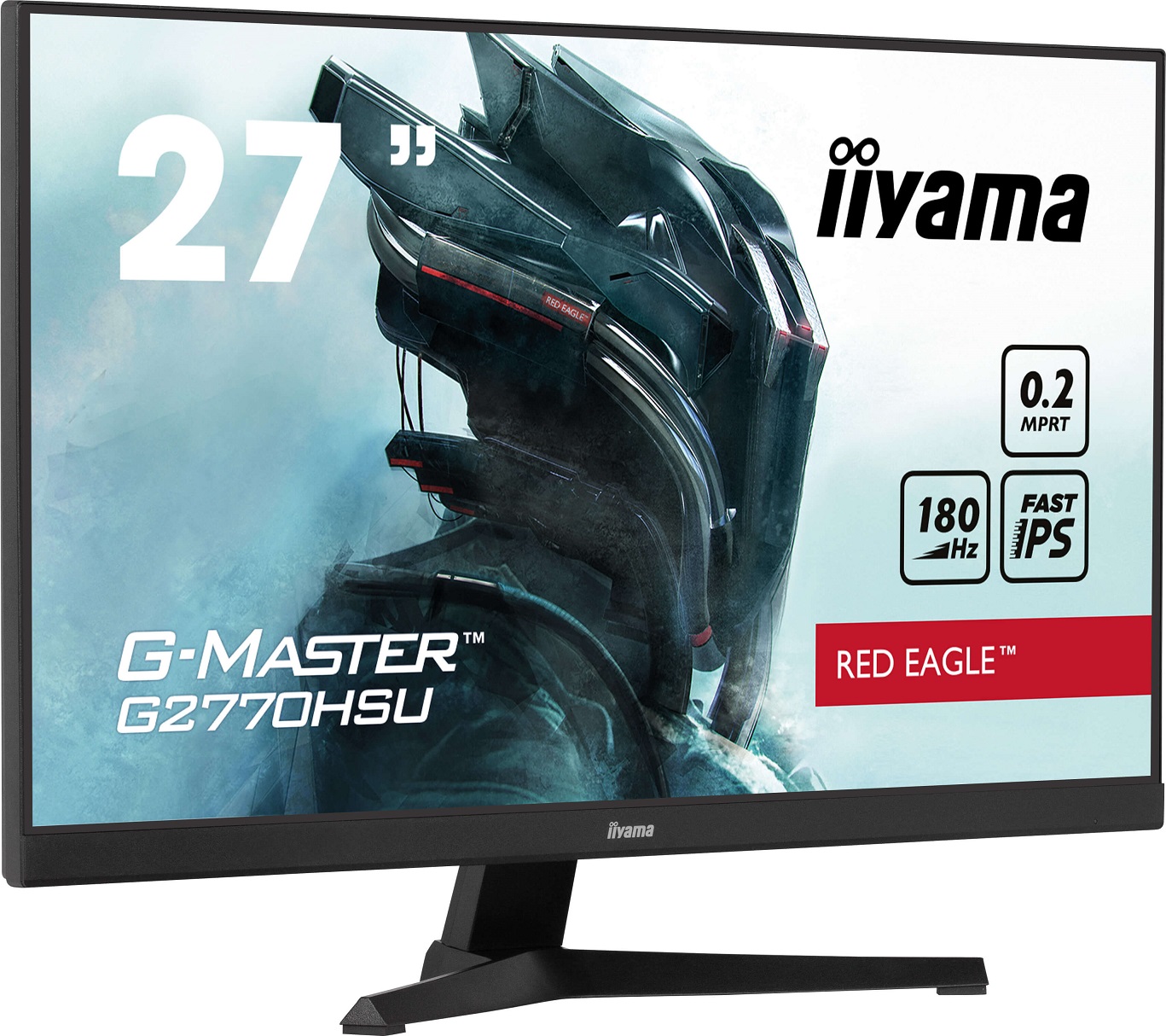 Obrázek iiyama G-Master/G2770HSU-B6/27"/IPS/FHD/180Hz/0,2ms/Black/3R