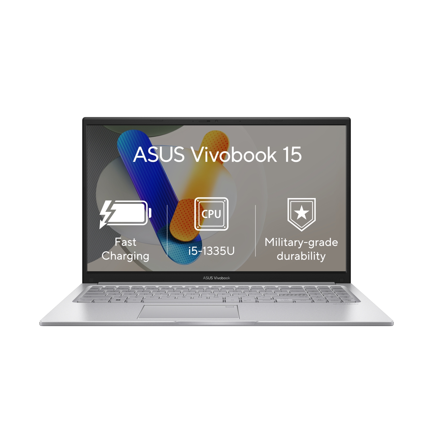 Obrázek ASUS Vivobook 15/X1504VA/i5-1335U/15,6"/FHD/16GB/512GB SSD/Iris Xe/W11H/Silver/2R