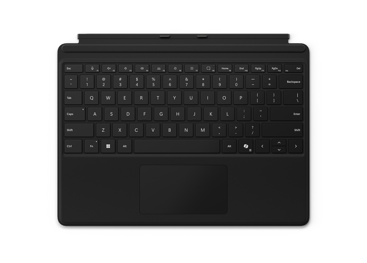 Microsoft Surface Pro Keyboard (Black), Commercial, ENG