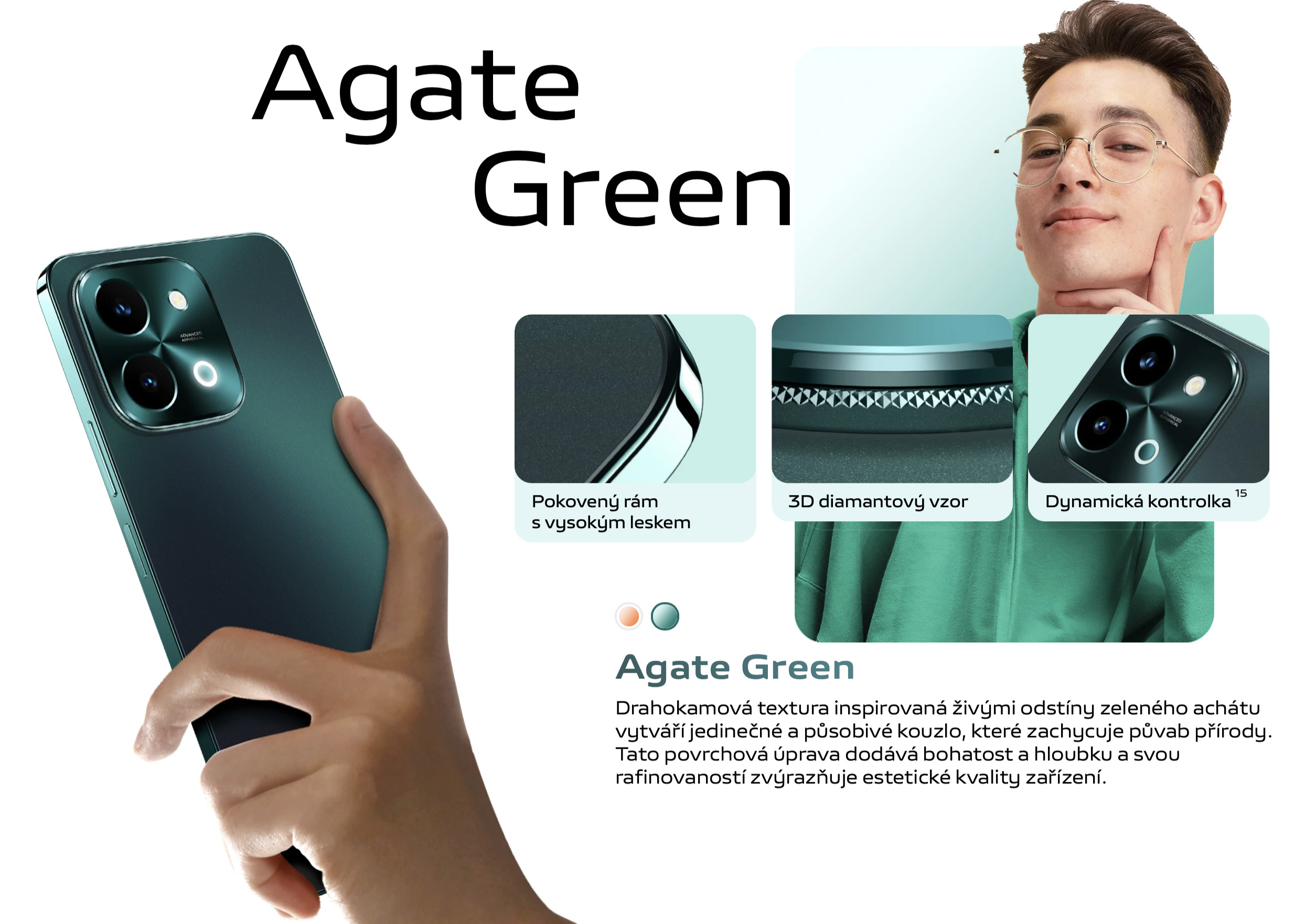 Obrázek VIVO Y28 4G/4GB/128GB/Agate Green