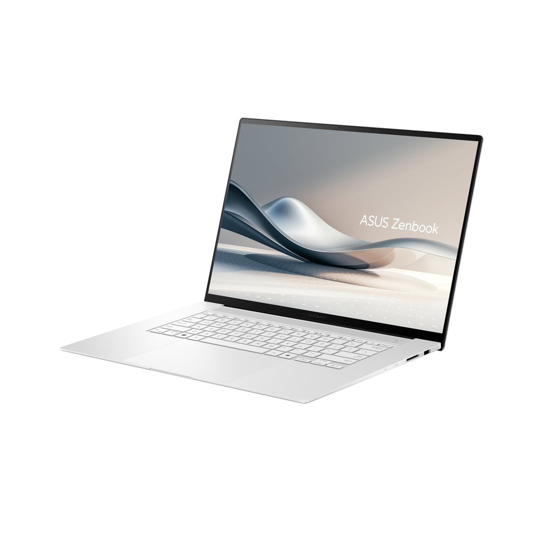 Obrázek ASUS Zenbook S 16 OLED/UM5606WA/AI9-HX370/16"/2880x1800/T/32GB/2TB SSD/AMD int/W11P/White/2R