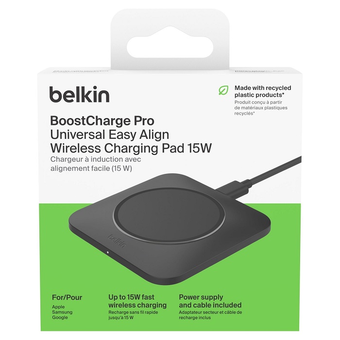 Obrázek Belkin Qi 15W Charging Pad, White