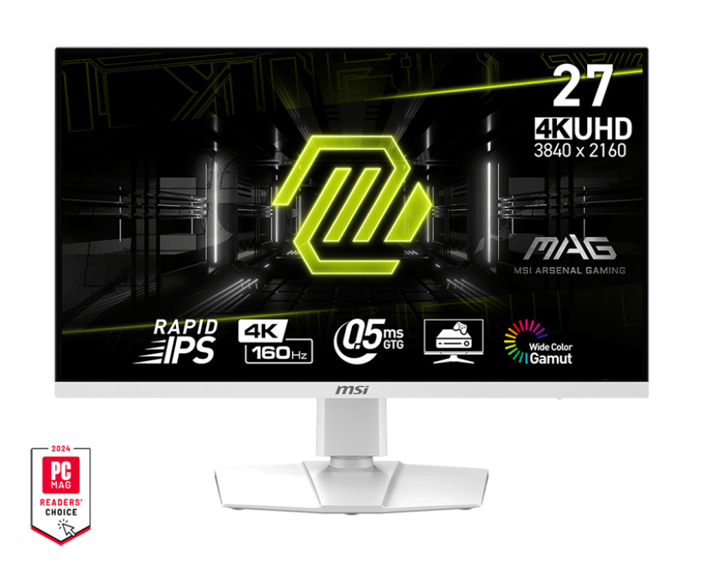 Obrázek MSI MAG/274URFW/27"/IPS/4K UHD/160Hz/0,5ms/White/2R