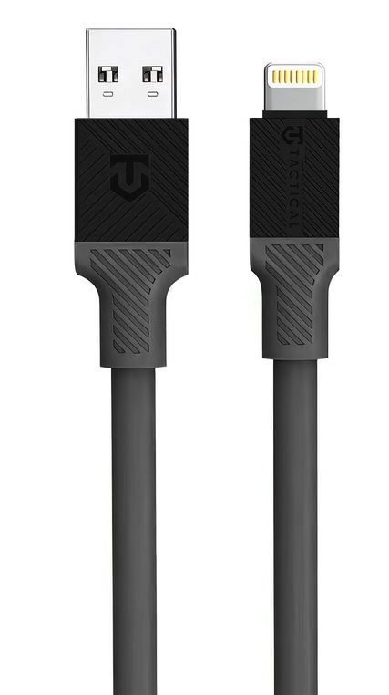 Obrázek Tactical Fat Man Cable USB-A/Lightning 1m Grey