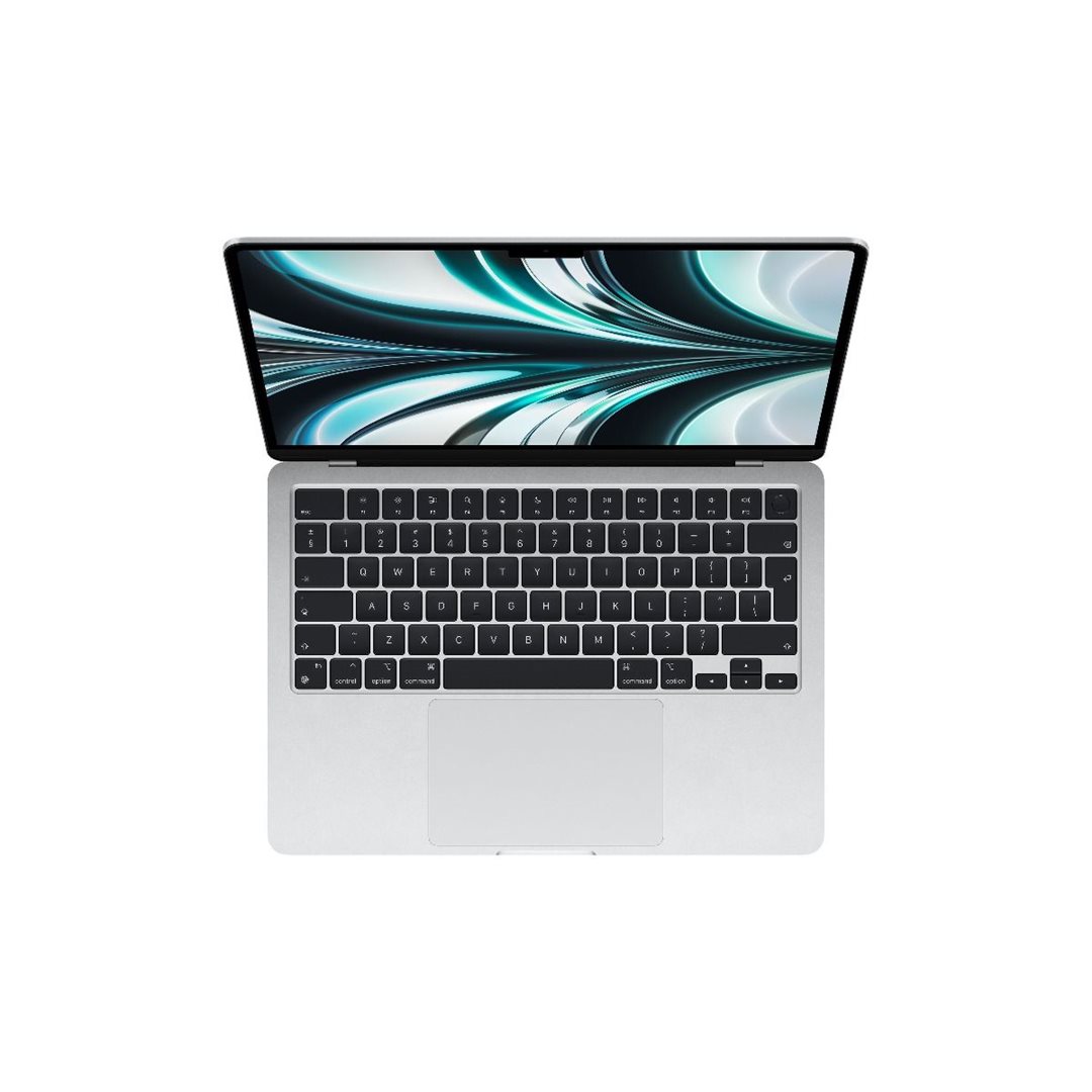 Obrázek MacBook Air 13" Apple M2 8core CPU, 8core GPU, 8GB, 256GB SSD, CZ, stříbrný - ROZBALENO