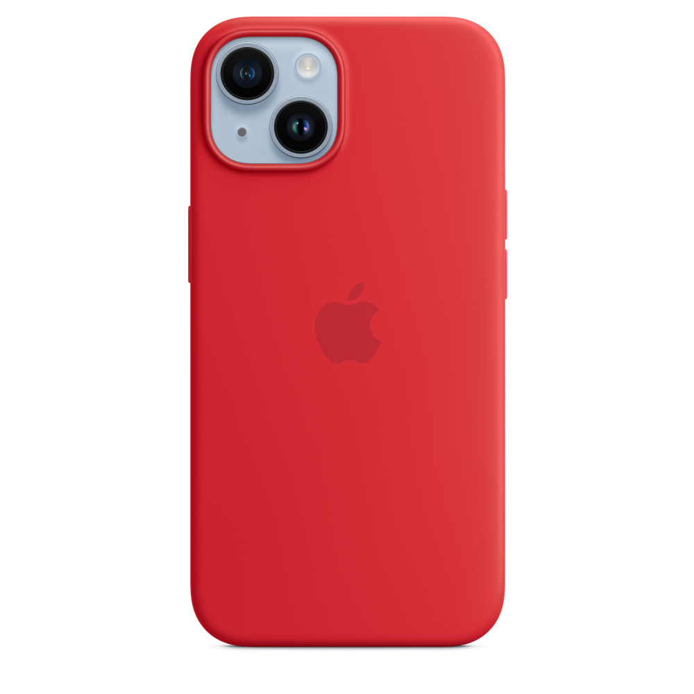 Obrázek iPhone 14 Silicone Case with MS - (PRODUCT)RED