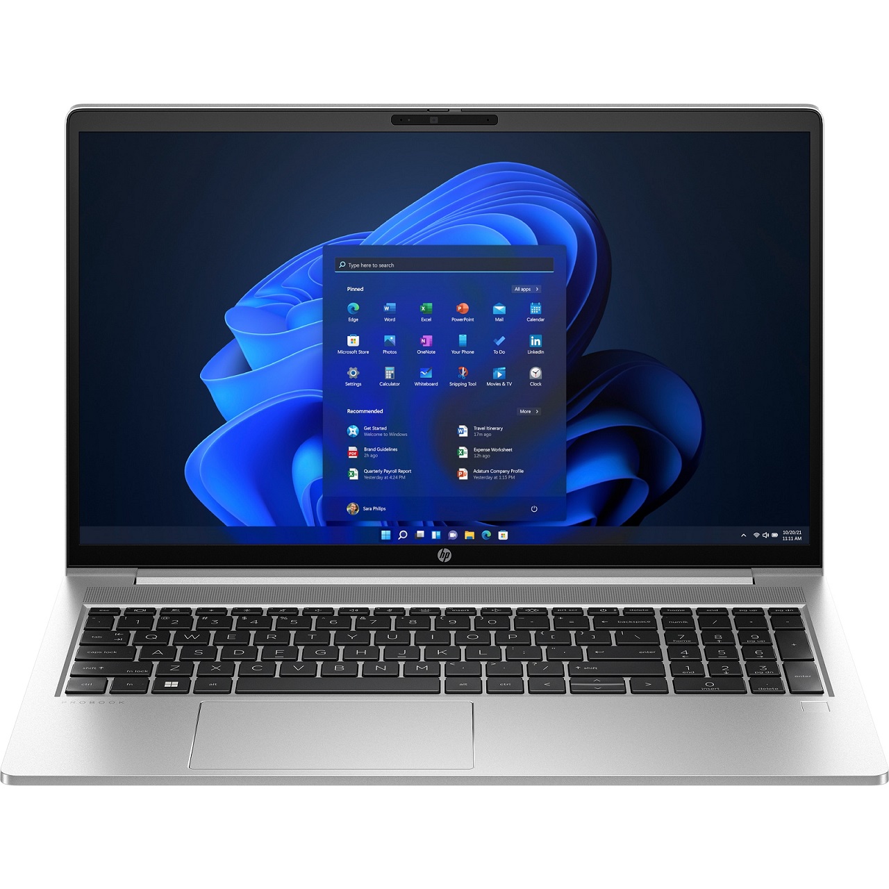 Obrázek HP ProBook/450 G10/i5-1335U/15,6"/FHD/8GB/512GB SSD/UHD/W11P/Silver/3R