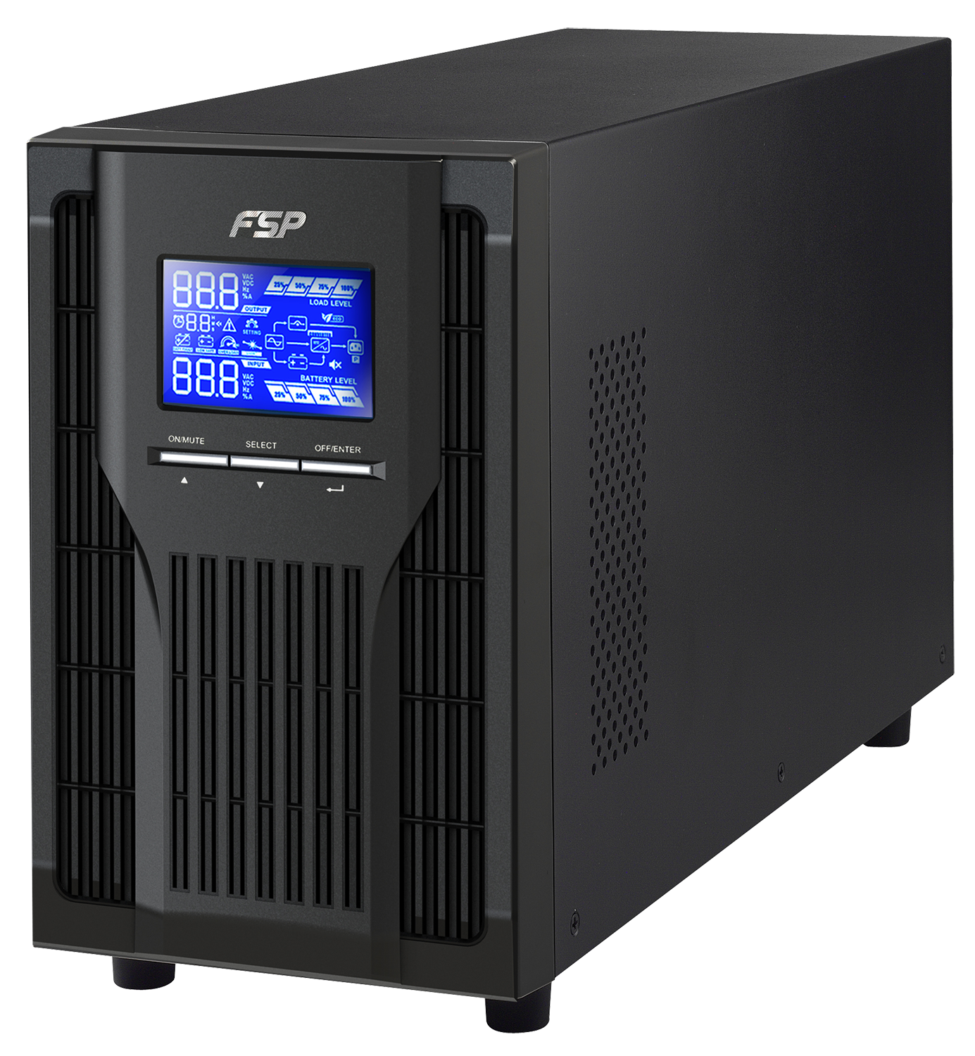 FSP UPS CHAMP 1K tower Schuko, 1000 VA/900 W, online