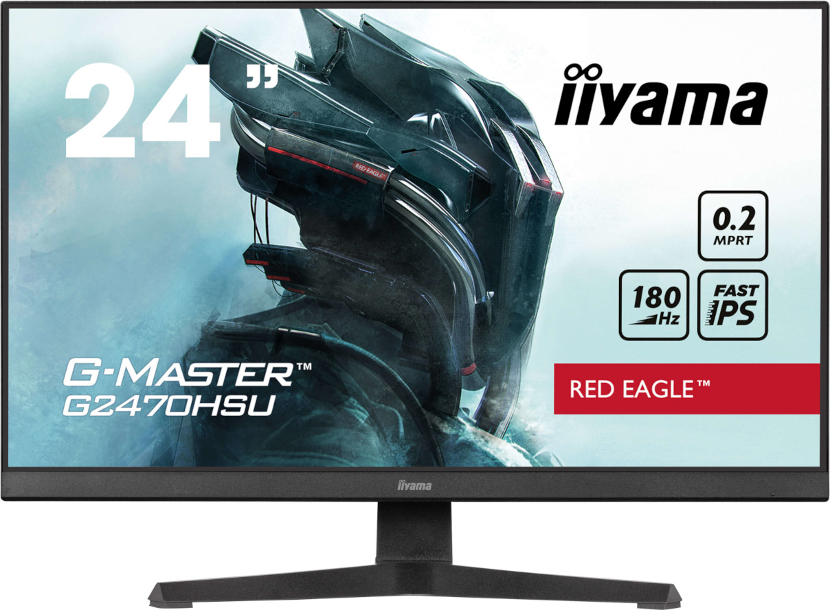 iiyama G-Master/G2470HSU-B6/23,8"/IPS/FHD/180Hz/0,2ms/Black/3R