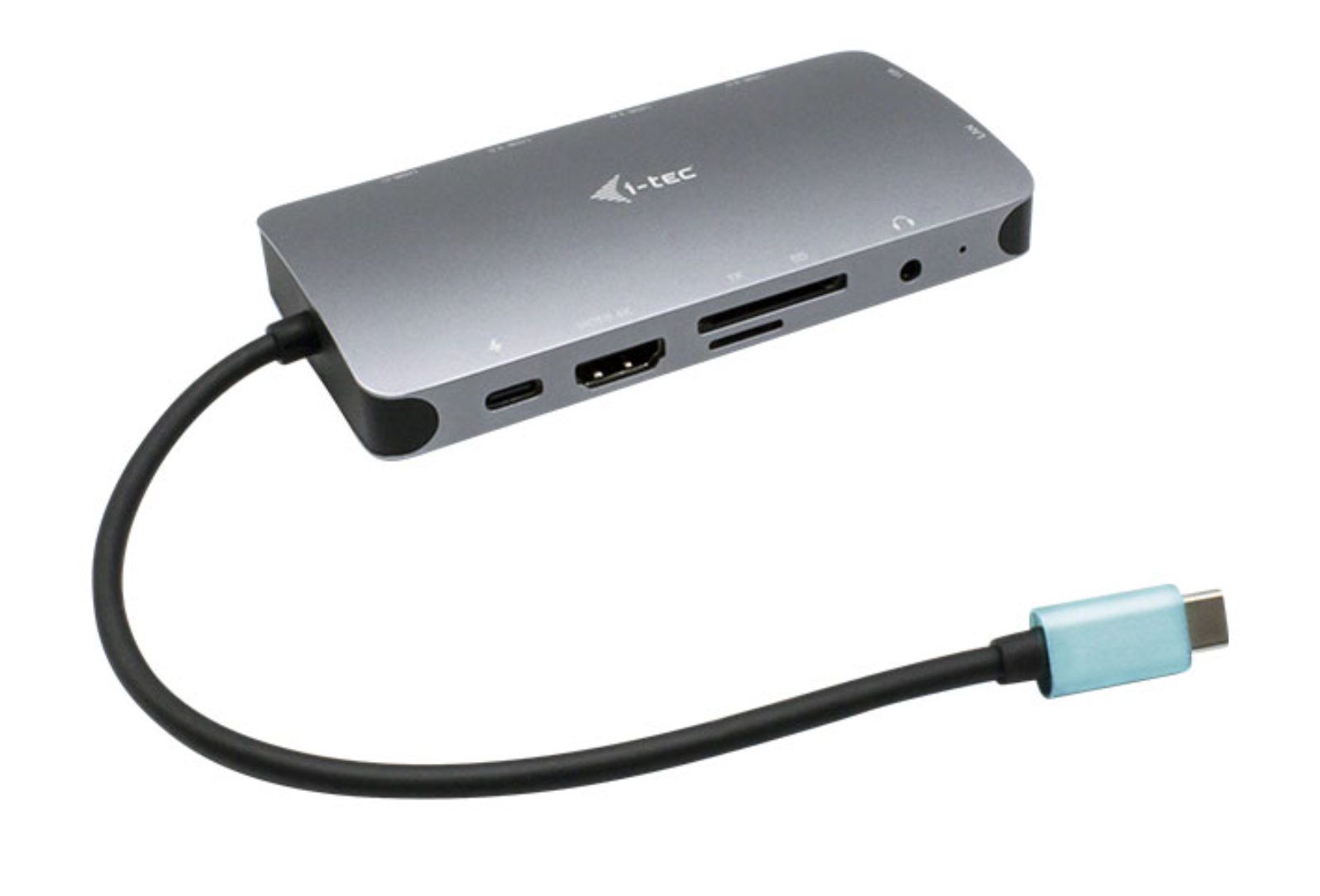 Obrázek i-tec USB-C Metal Nano Dock HDMI/VGA with LAN, Power Delivery 100 W + zdroj 100W