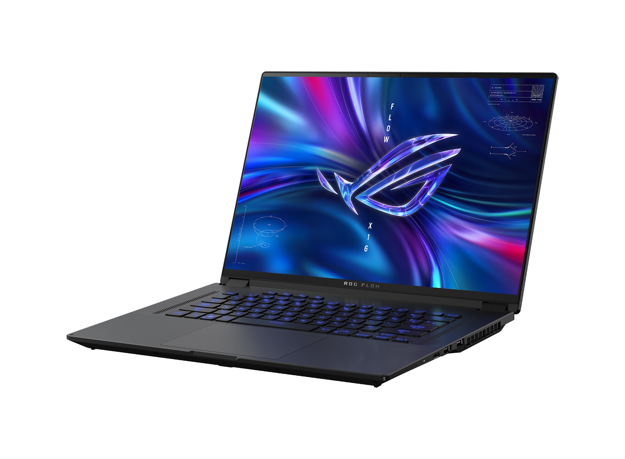 Obrázek ASUS ROG Flow X16/GV601VI/i9-13900H/16"/2560x1600/T/32GB/2TB SSD/RTX 4070/W11P/Black/2R