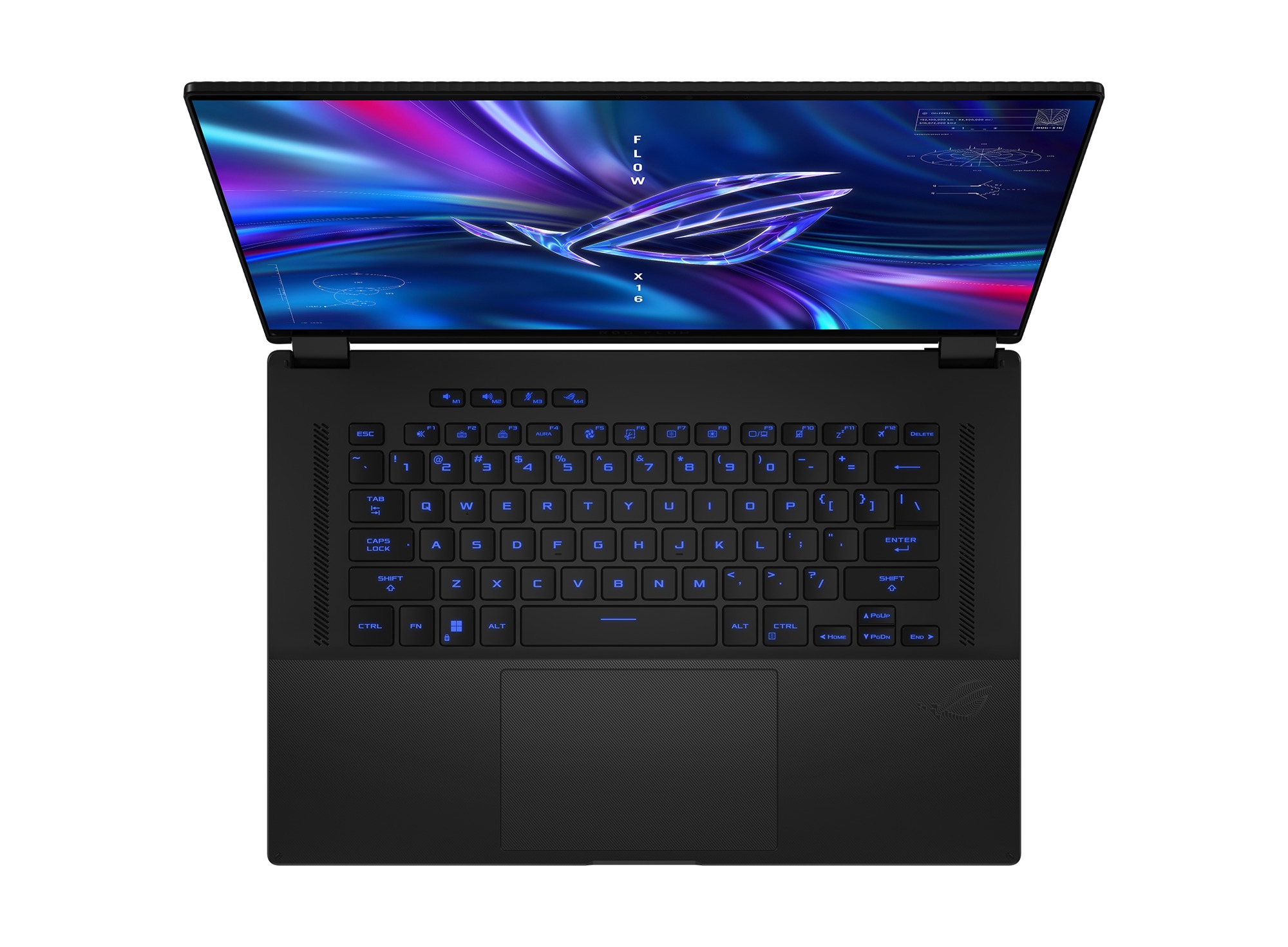 Obrázek ASUS ROG Flow X16/GV601VI/i9-13900H/16"/2560x1600/T/32GB/2TB SSD/RTX 4070/W11P/Black/2R