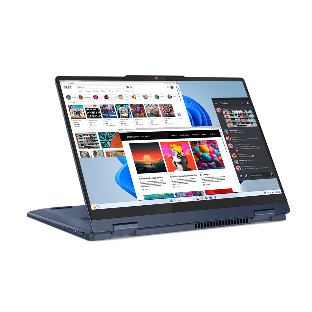 Obrázek Lenovo IdeaPad 5 2-in-1/14IRH9/i7-13620H/14"/WUXGA/T/16GB/1TB SSD/UHD/W11H/Blue/2R