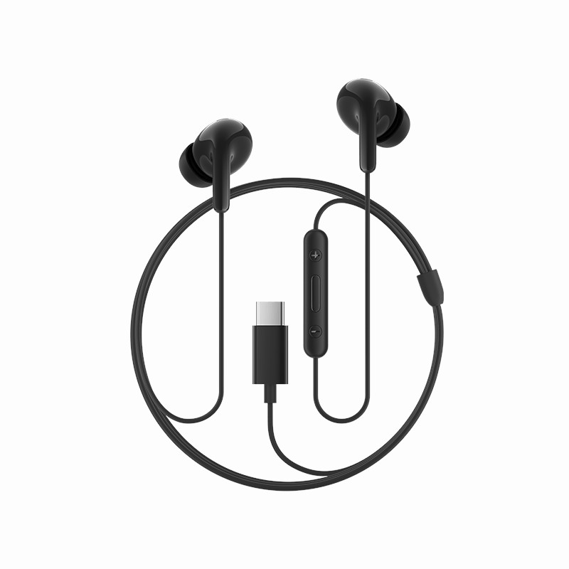 Obrázek Xiaomi Type-C Earphones M2413E1/USB-C/Drát/Černá