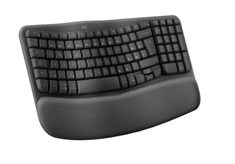 Obrázek klávesnice Logitech Wave Keys Wireles CZ/SK