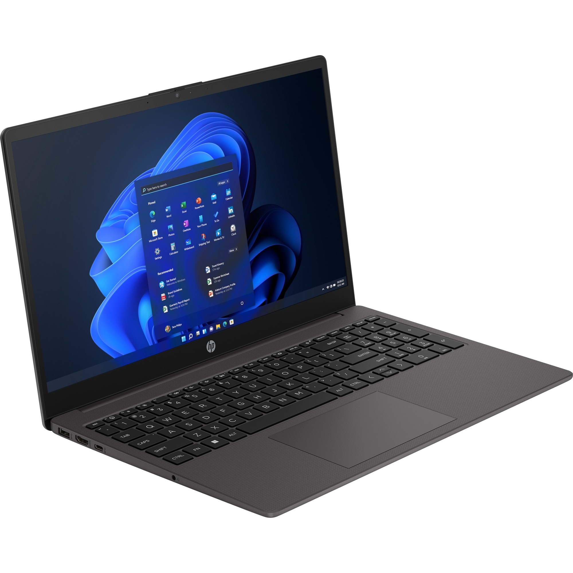 Obrázek HP 250/G10/i5-1335U/15,6"/FHD/8GB/512GB SSD/Iris Xe/W11H/Gray/1R