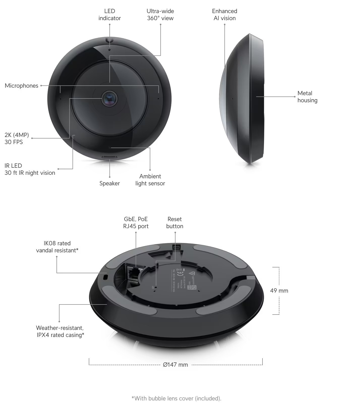 Obrázek Ubiquiti UVC-AI-360 Camera