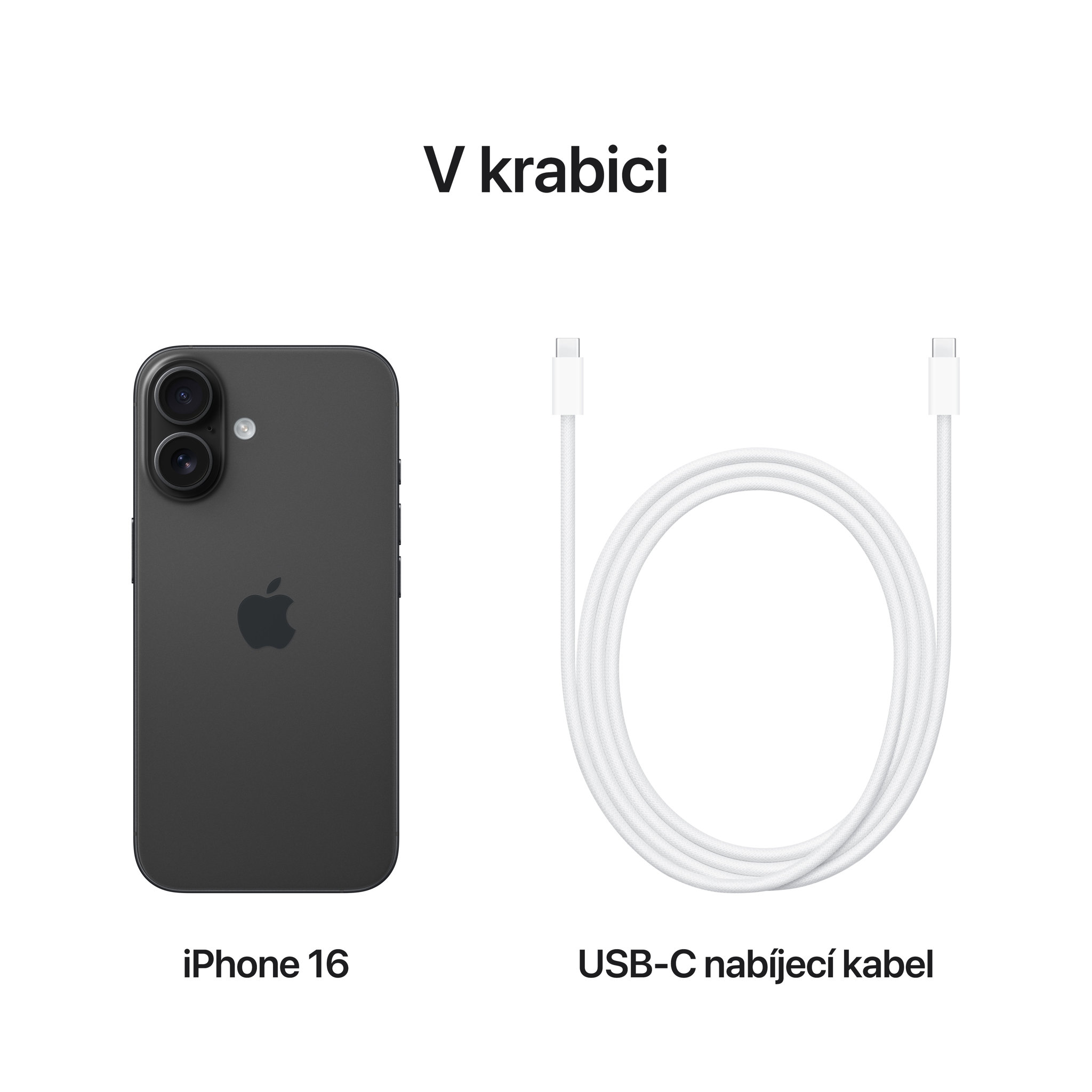 Obrázek iPhone 16 512GB černá