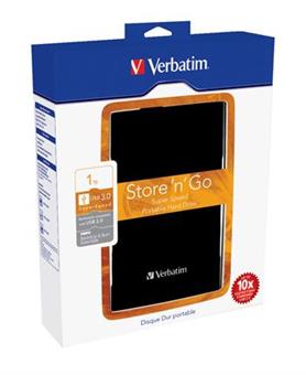 VERBATIM HDD 2.5", 1TB, USB 3.0, Black