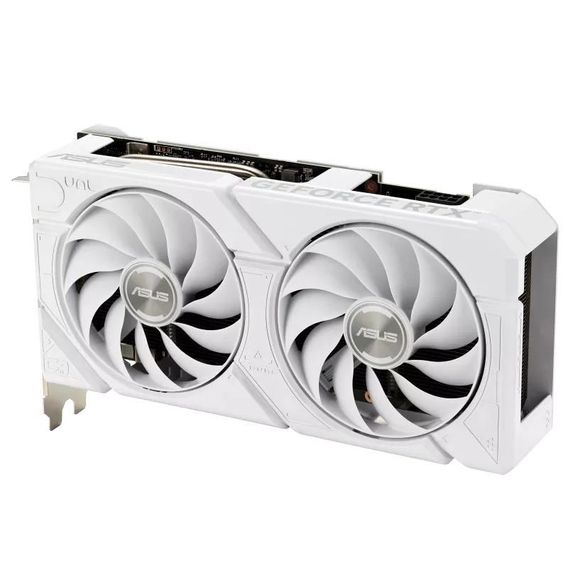 Obrázek Dual GeForce RTX 4060 EVO White/OC/8GB/GDDR6