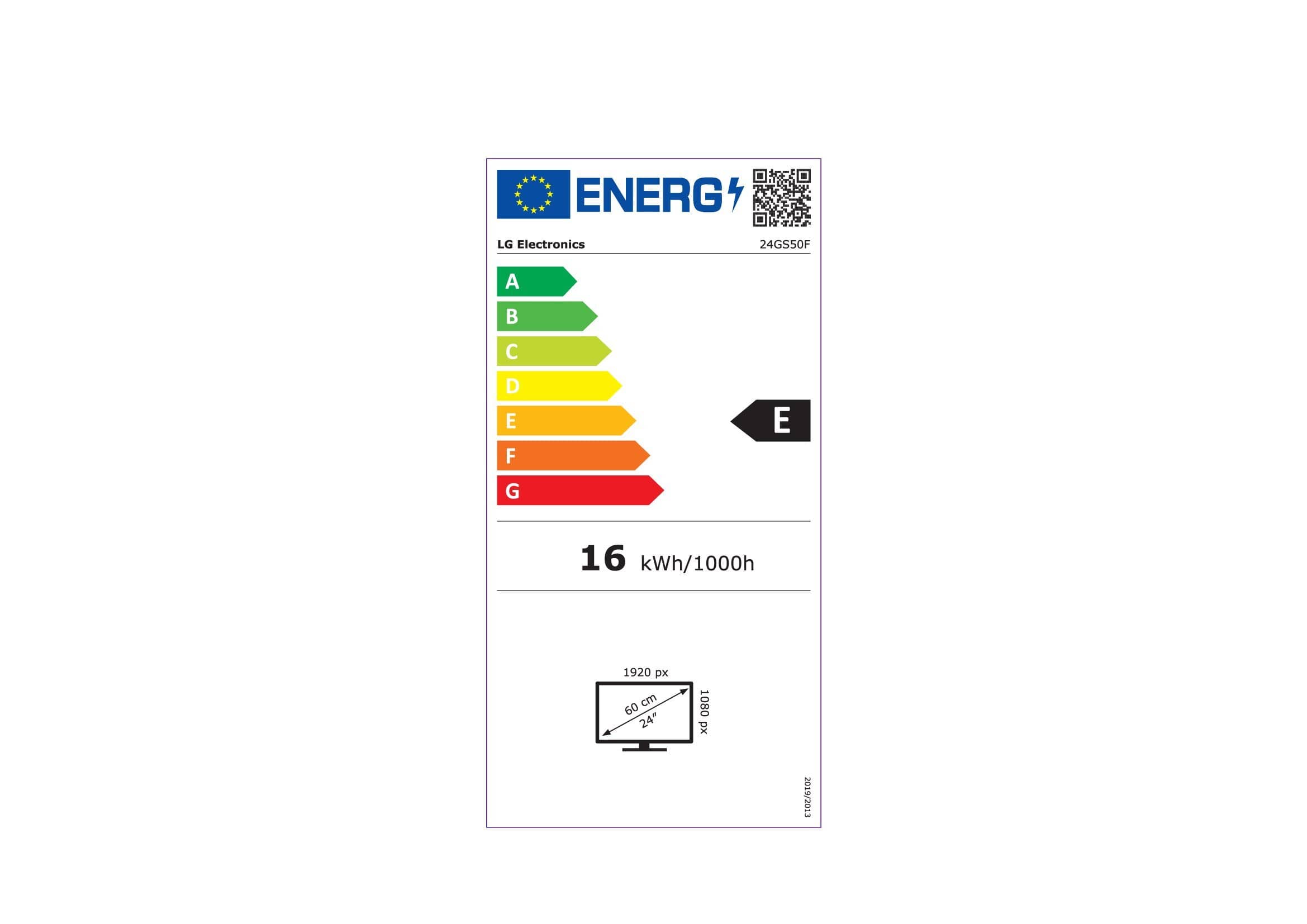 Obrázek LG UltraGear/24GS50F-B/24"/VA/FHD/180Hz/5ms/Black/2R