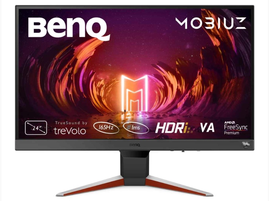 Obrázek BenQ/EX240N/23,8"/VA/FHD/165Hz/1ms/Blck-Red/2R