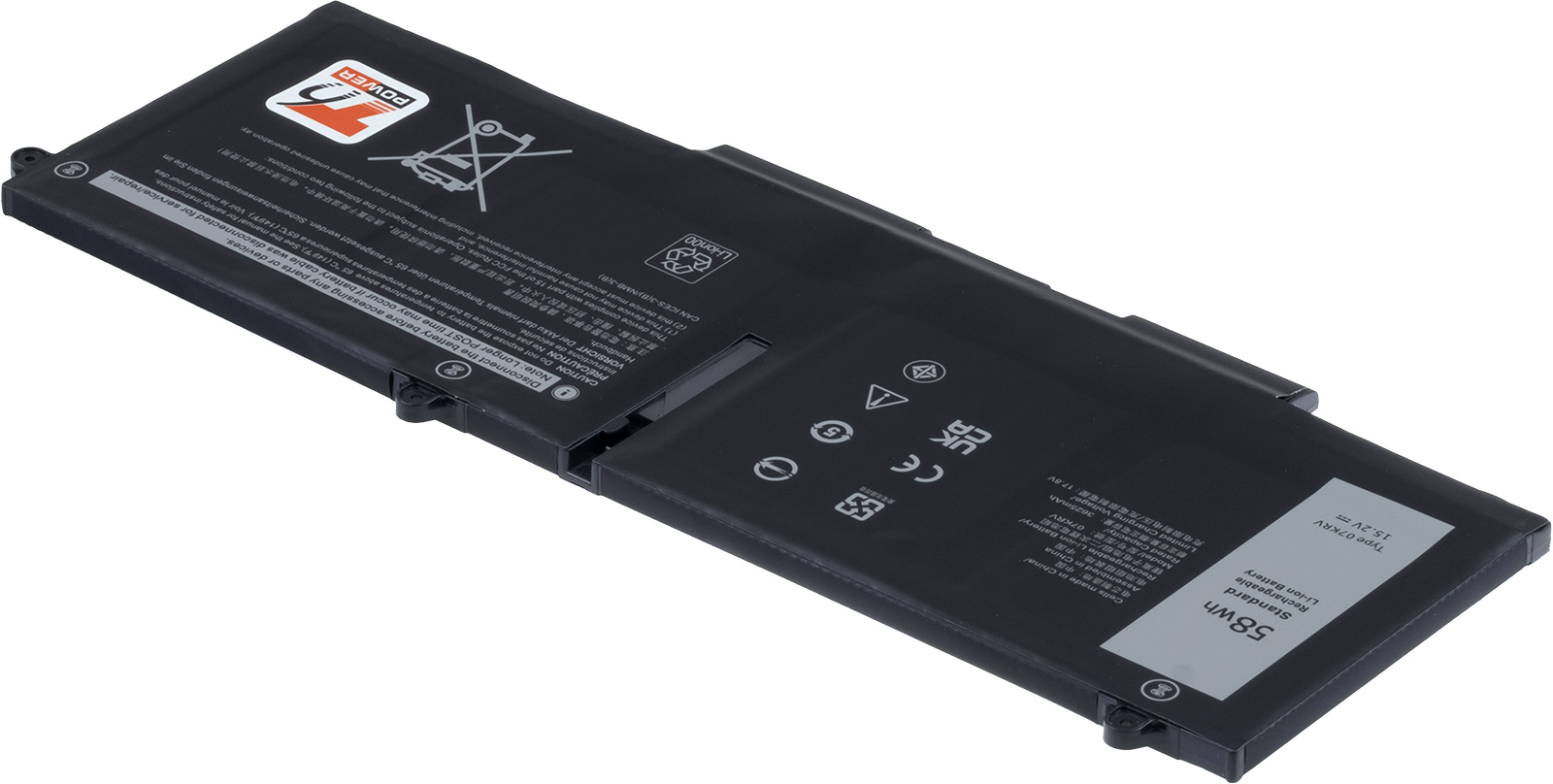 Obrázek Baterie T6 Power Dell Latitude 5330, 5430, 5530, 7330, 7430, 7530, 3815mAh, 58Wh, 4cell, Li-pol