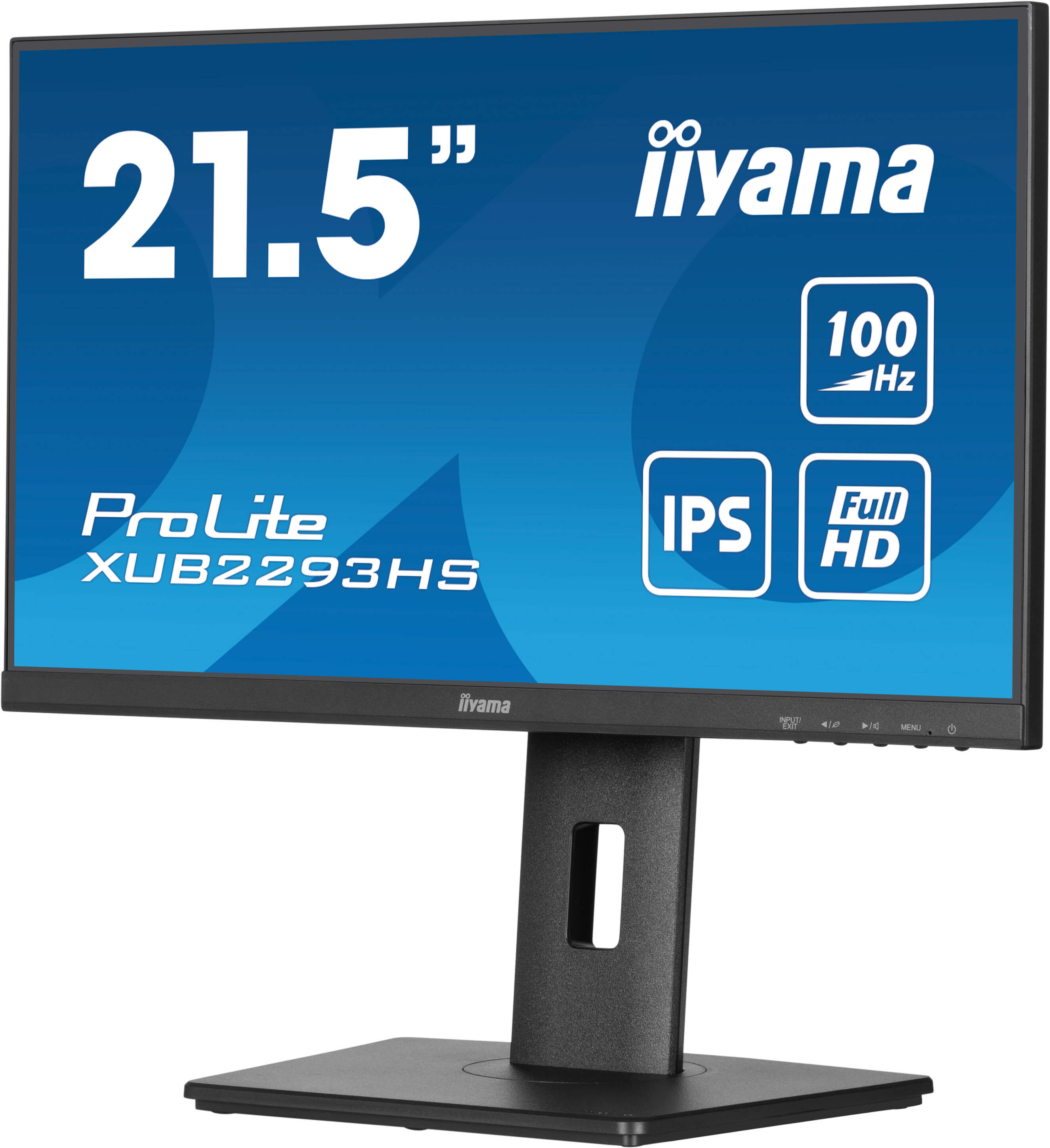 Obrázek iiyama ProLite/XUB2293HS-B6/21,5"/IPS/FHD/100Hz/1ms/Black/3R