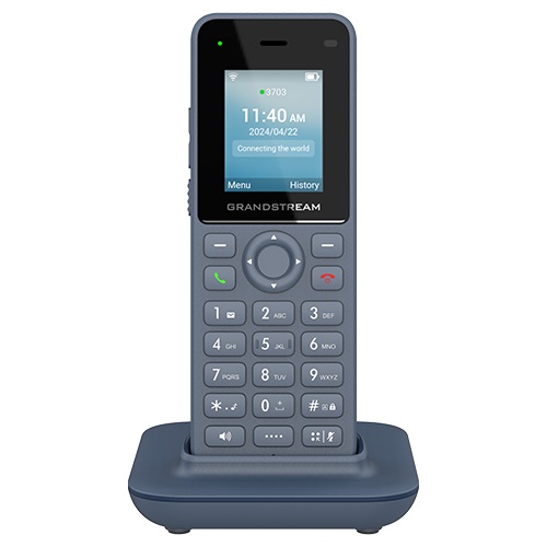 Obrázek Grandstream WP816 SIP WiFi telefon, 1,77" bar. displ., 2SIP úč., BT, 3,5mm jack, USB-C