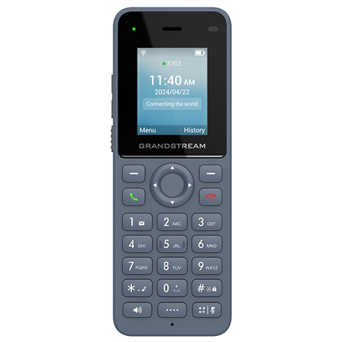 Obrázek Grandstream WP816 SIP WiFi telefon, 1,77" bar. displ., 2SIP úč., BT, 3,5mm jack, USB-C