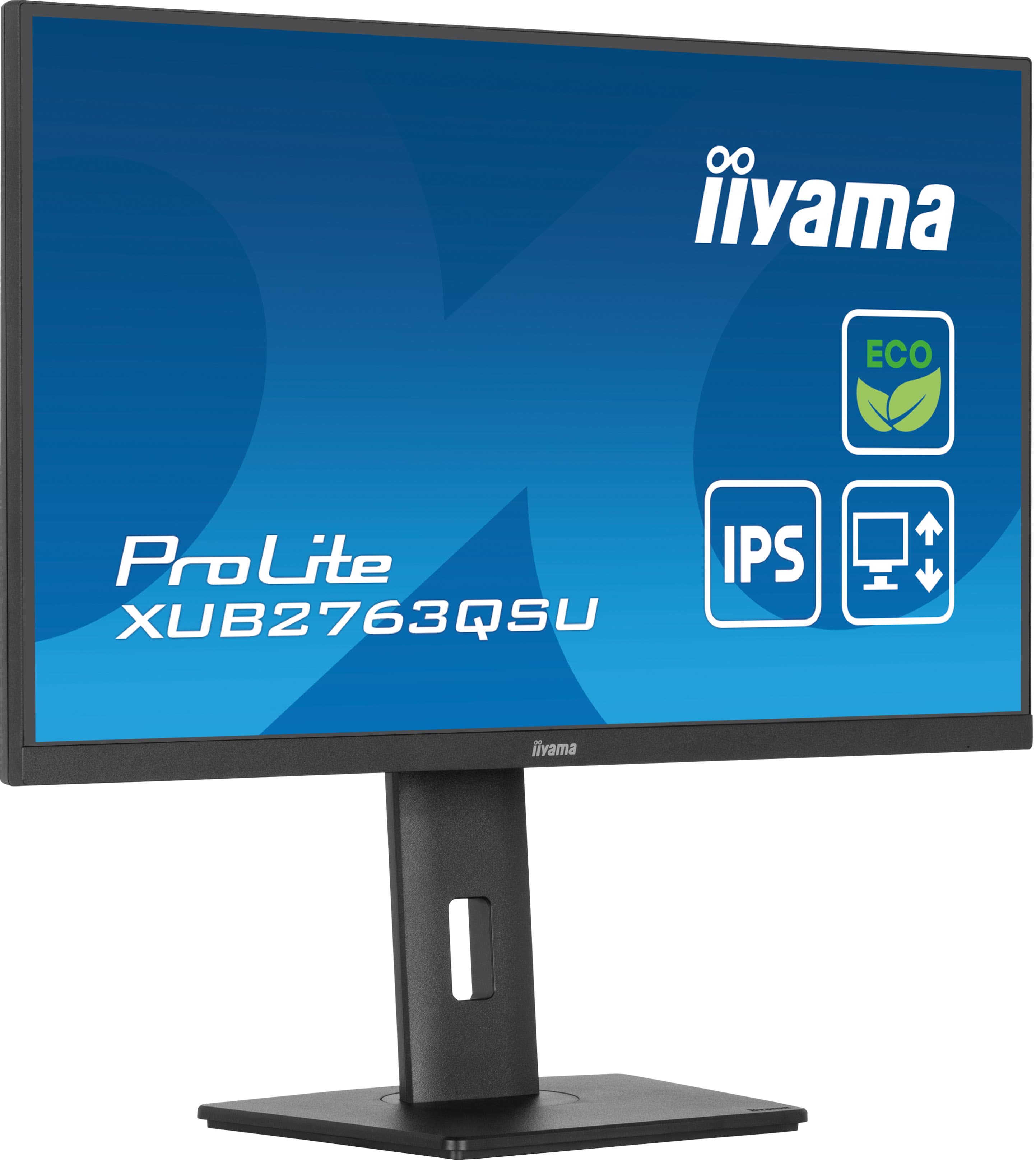 Obrázek iiyama ProLite/XUB2763QSU-B1/27"/IPS/QHD/100Hz/2ms/Black/3R