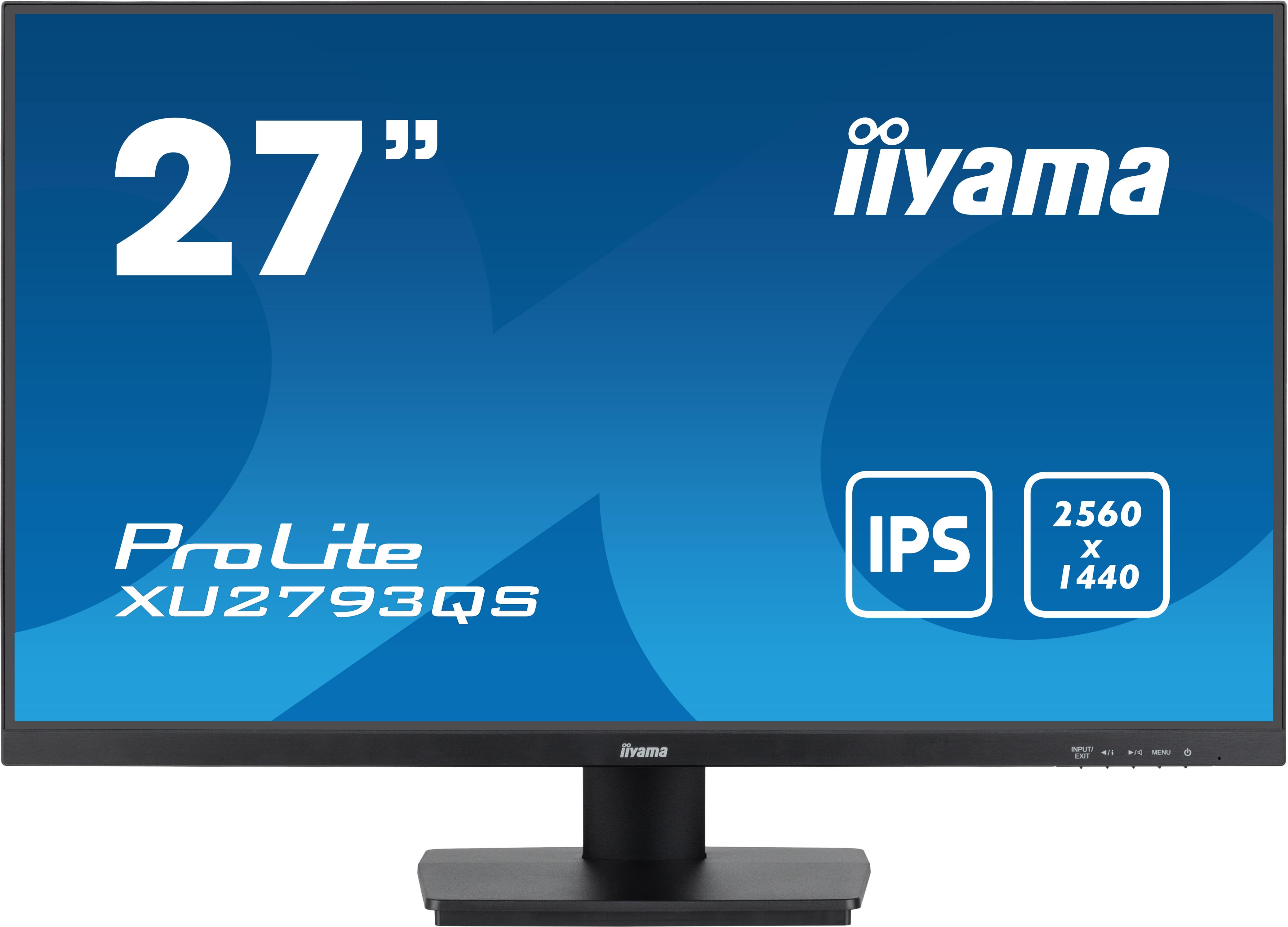 iiyama ProLite/XU2793QS-B6/27"/IPS/QHD/100Hz/1ms/Black/3R