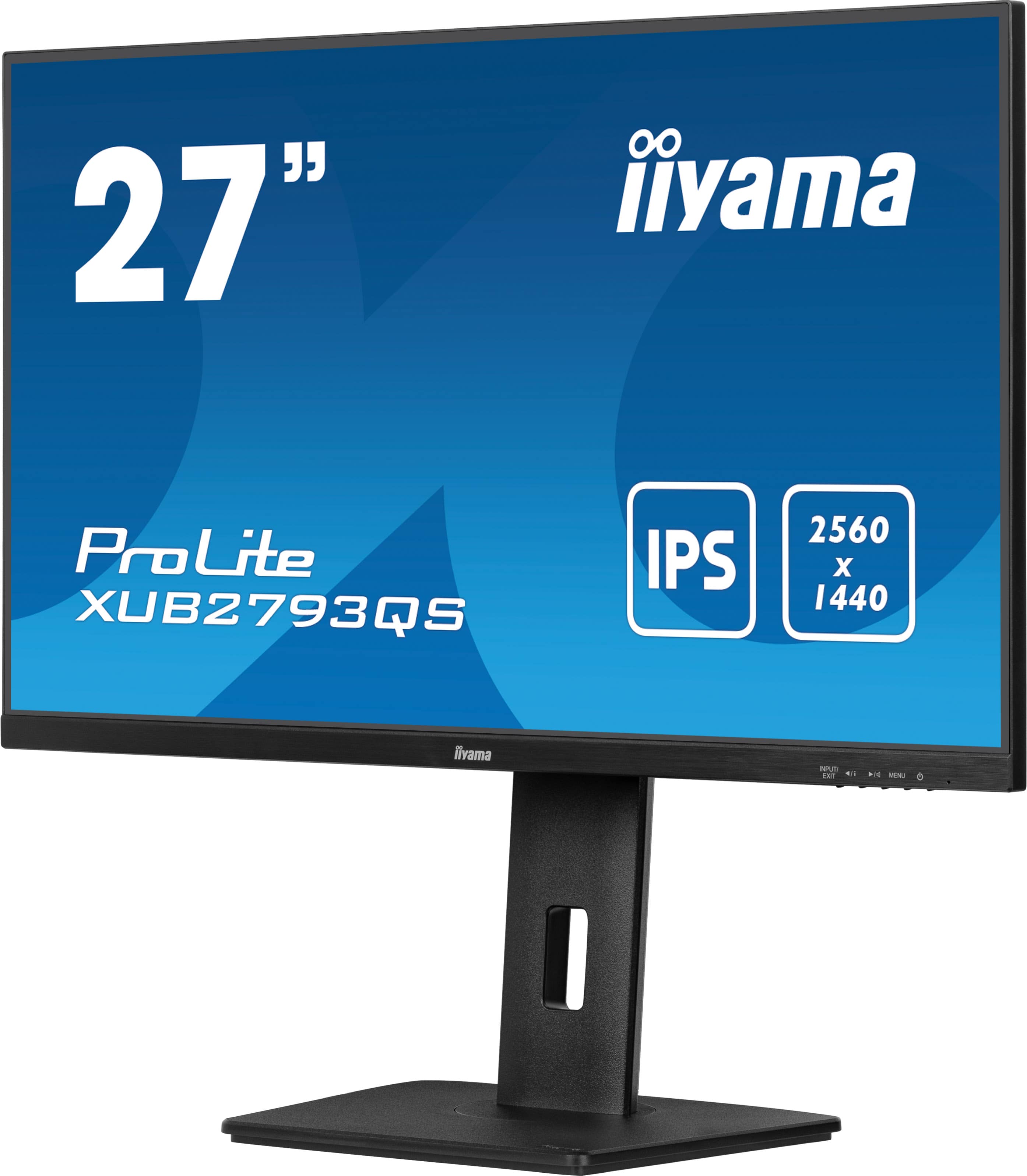 Obrázek iiyama ProLite/XUB2793QS-B6/27"/IPS/QHD/100Hz/1ms/Black/3R