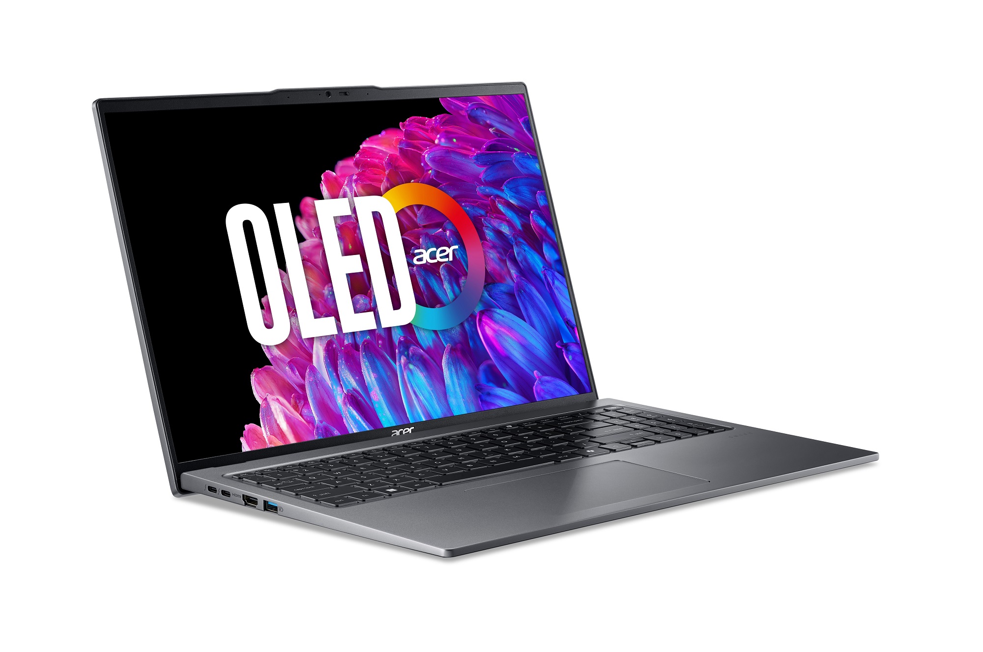 Obrázek Acer Swift Go 16/SFG16-72-970B/U9-185H/16"/3200x2000/32GB/1TB SSD/Arc Xe/W11H/Gray/2R