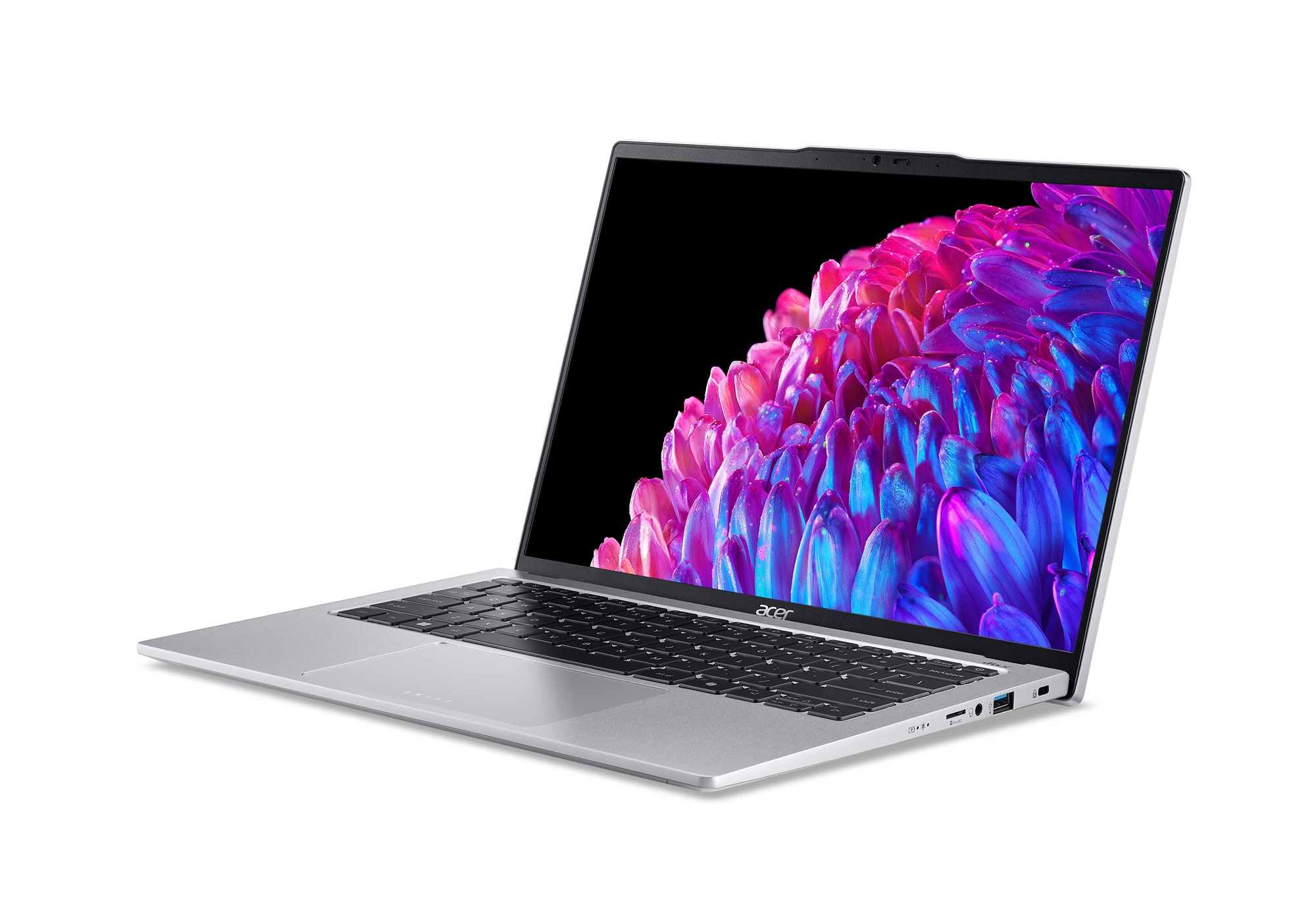 Obrázek Acer Swift Go 14/SFG14-73-788K/U7-155U/14"/2240x1400/16GB/1TB SSD/4C-iGPU/W11H/Silver/2R