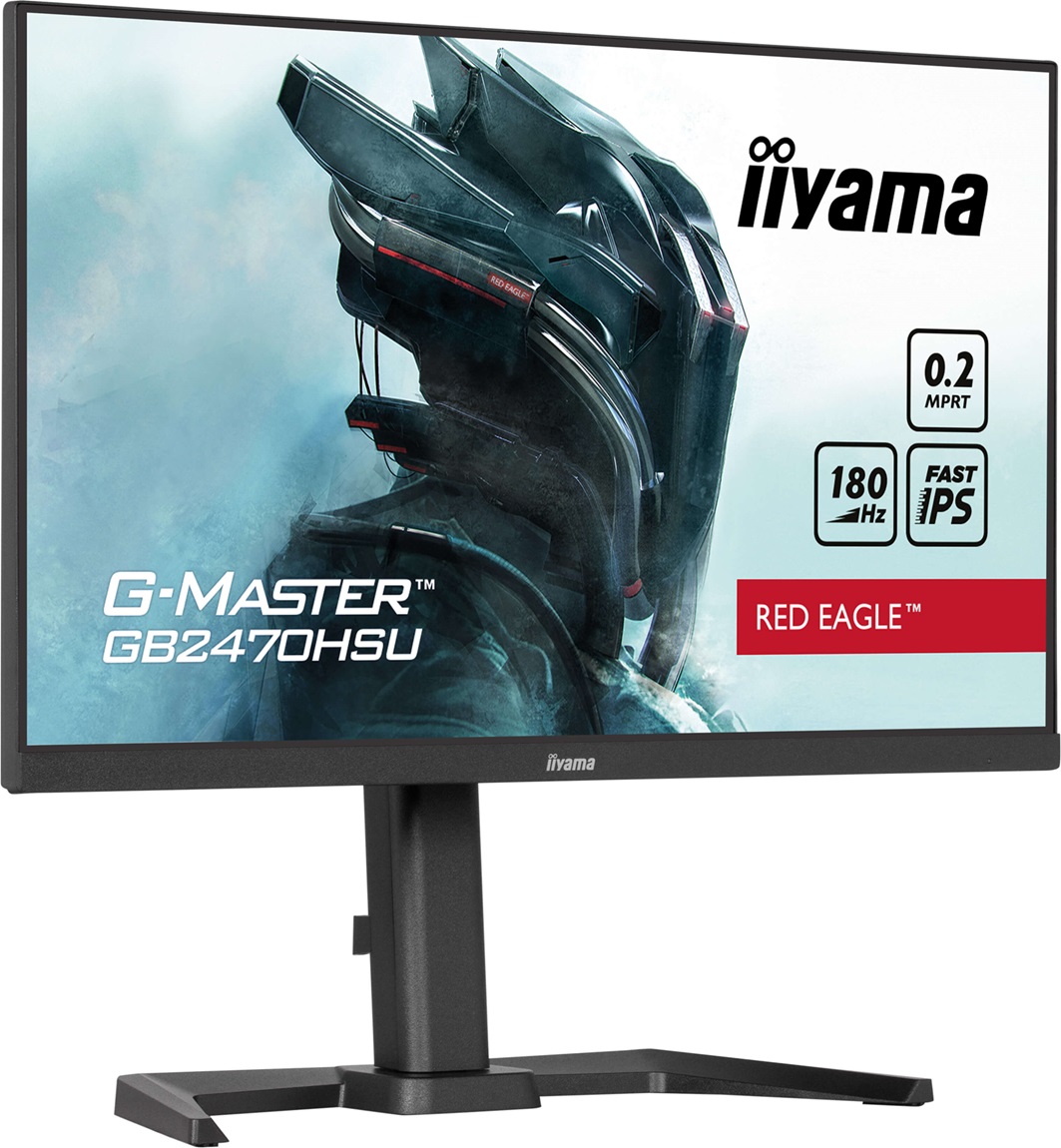 Obrázek iiyama G-Master/GB2470HSU-B6/23,8"/IPS/FHD/180Hz/0,2ms/Black/3R