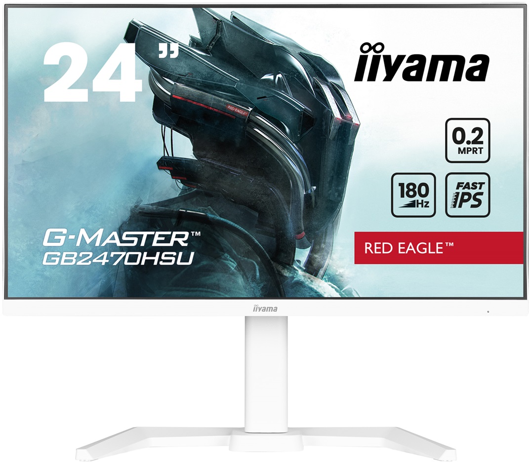 iiyama G-Master/GB2470HSU-W6/23,8"/IPS/FHD/180Hz/0,2ms/White/3R