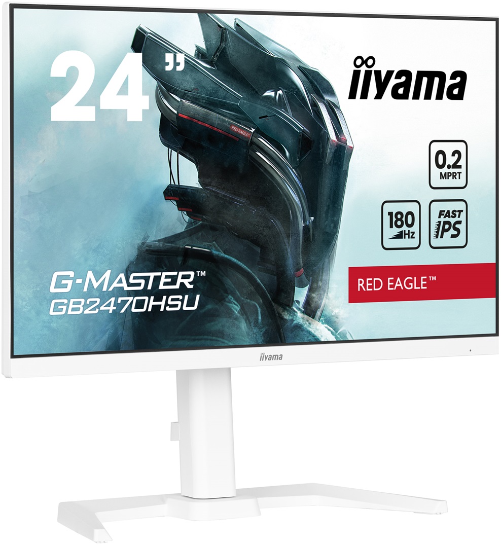 Obrázek iiyama G-Master/GB2470HSU-W6/23,8"/IPS/FHD/180Hz/0,2ms/White/3R