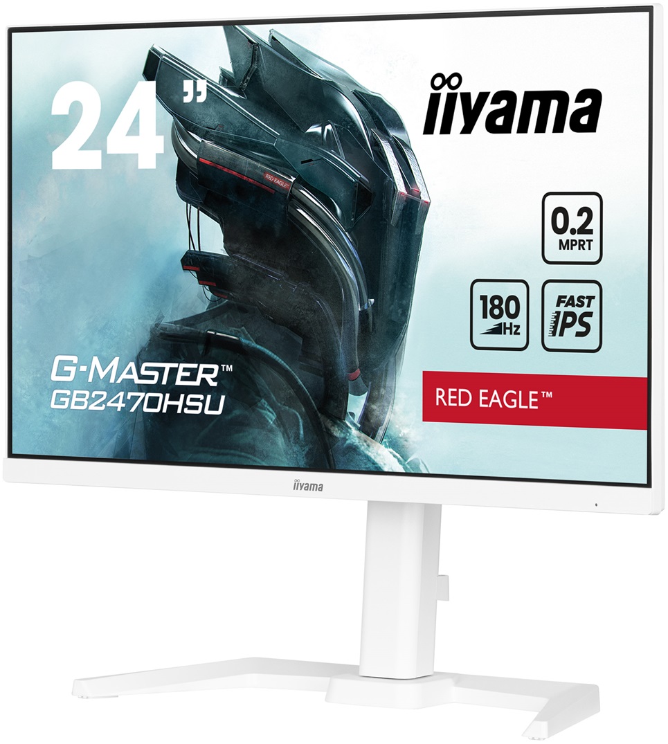 Obrázek iiyama G-Master/GB2470HSU-W6/23,8"/IPS/FHD/180Hz/0,2ms/White/3R