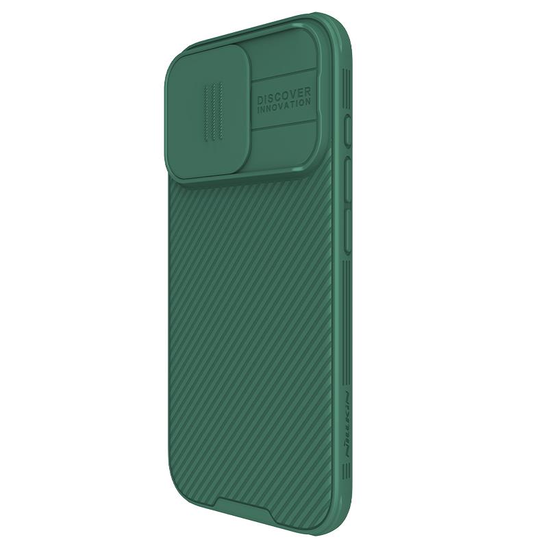 Obrázek Nillkin CamShield PRO Zadní Kryt pro Apple iPhone 16 Pro Dark Green