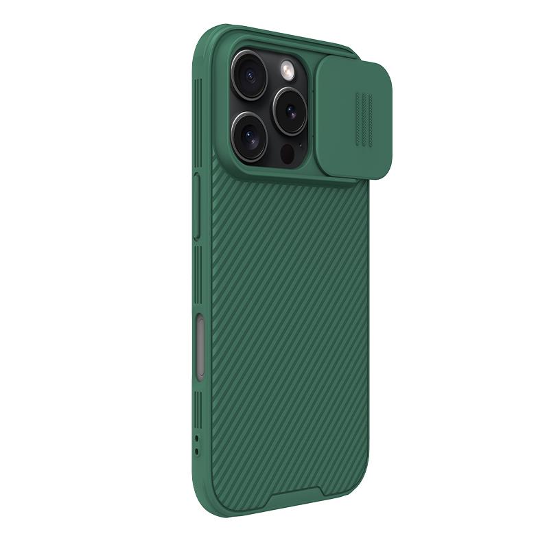 Obrázek Nillkin CamShield PRO Zadní Kryt pro Apple iPhone 16 Pro Dark Green