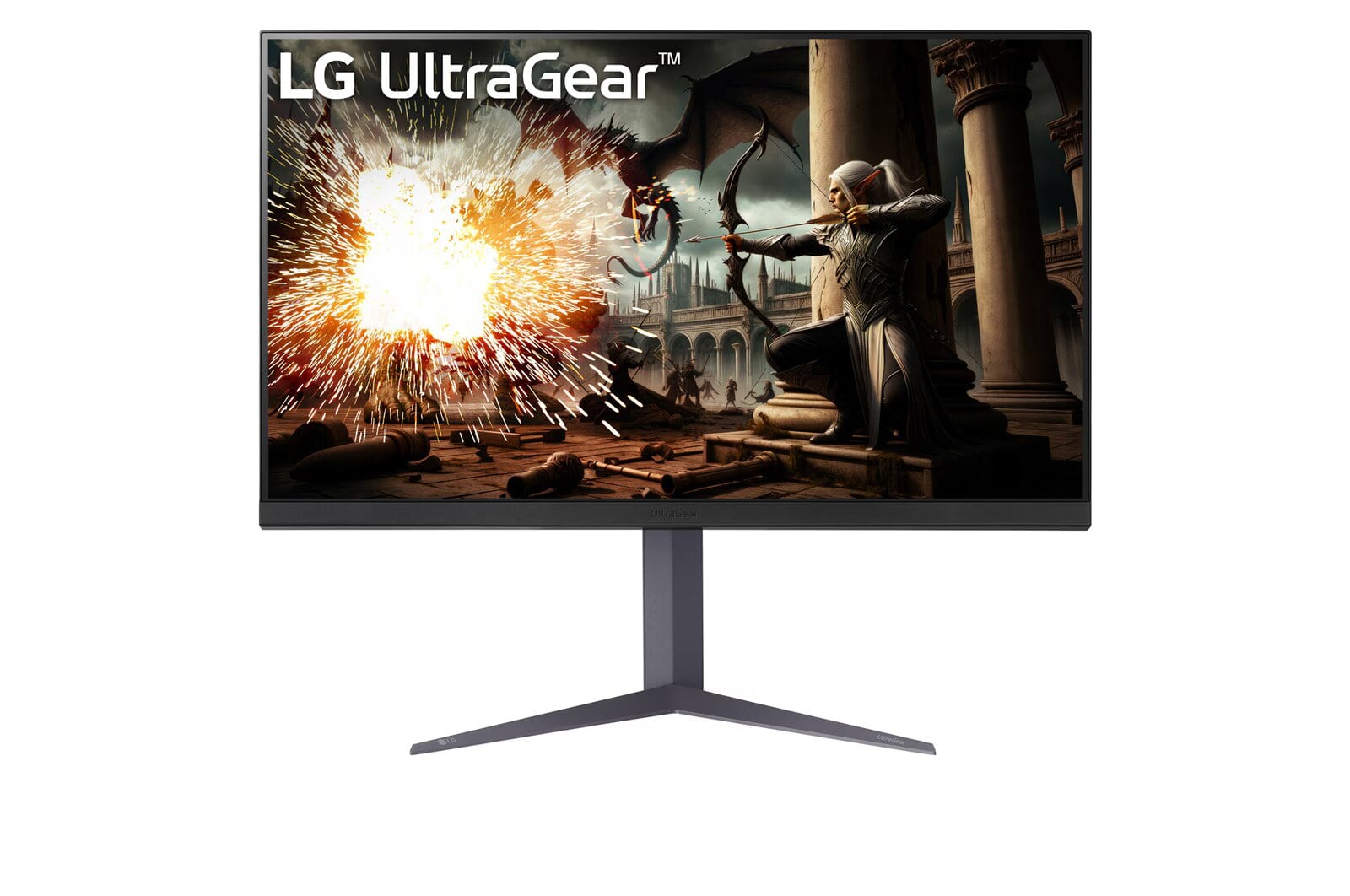 Obrázek LG UltraGear/32GS75Q-B/32"/IPS/QHD/180Hz/1ms/Black/2R