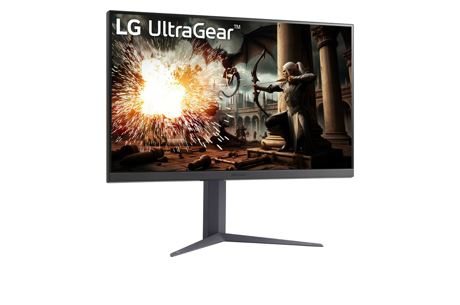 Obrázek LG UltraGear/32GS75Q-B/32"/IPS/QHD/180Hz/1ms/Black/2R