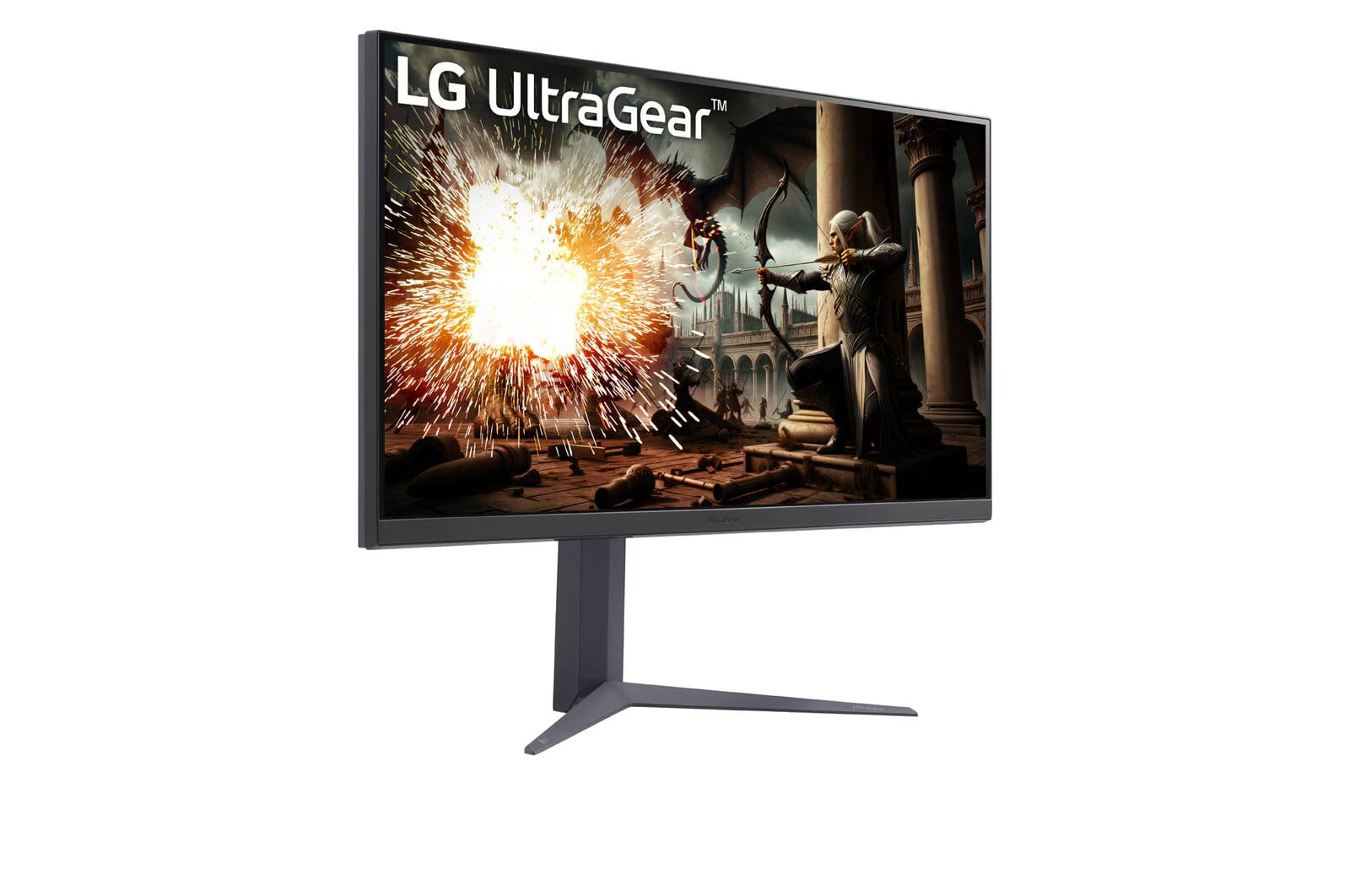 Obrázek LG UltraGear/32GS75Q-B/32"/IPS/QHD/180Hz/1ms/Black/2R