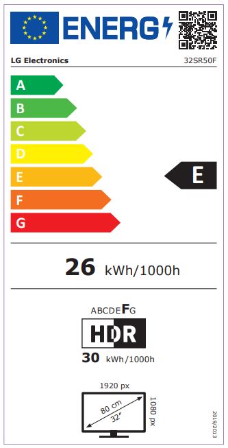 Obrázek LG/32SR50F-B/32"/IPS/FHD/60Hz/8ms/Black/2R